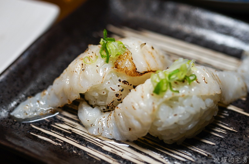 [花蓮市宵夜]竹汌日式居酒屋-舒肥牛排 炸蝦壽司 再來個明太子中卷 適合朋友聚會地點 花蓮居酒屋