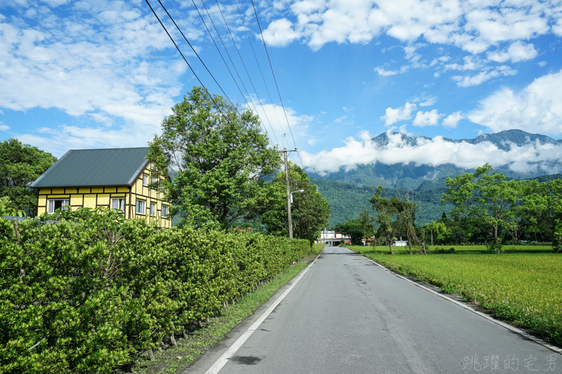 [花蓮壽豐住宿推薦]伊莉莎白小屋民宿-擁有大片綠色草地 聞著稻香 彷彿就到了歐洲，閣樓式四人房  熊大 拉拉熊房間也太可愛了吧 花蓮民宿推薦