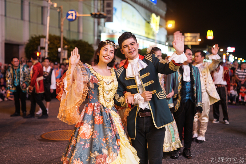 [2019花蓮溫泉季][影片]日本盛岡山車來花蓮  市區封街花車遊行2公里 日本澤目獅子舞、三颯舞優雅登場