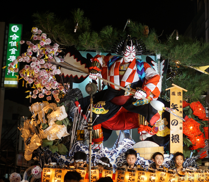 [2019花蓮溫泉季][影片]日本盛岡山車來花蓮  市區封街花車遊行2公里 日本澤目獅子舞、三颯舞優雅登場