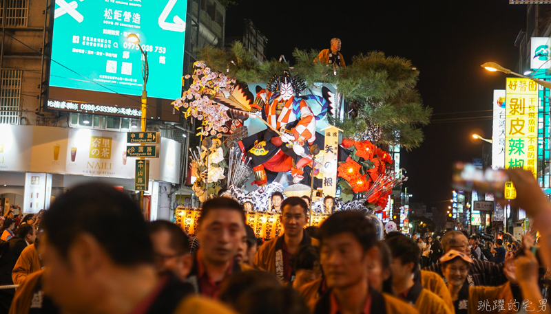 [2019花蓮溫泉季][影片]日本盛岡山車來花蓮  市區封街花車遊行2公里 日本澤目獅子舞、三颯舞優雅登場