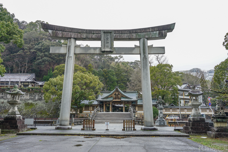 [愛媛宇和島景點]和靈神社-日本最大石製鳥居，每年7月22日至24日舉辦 和靈大祭 宇和島牛鬼祭 著名四國祭典 和霊神社 愛媛自駕行程