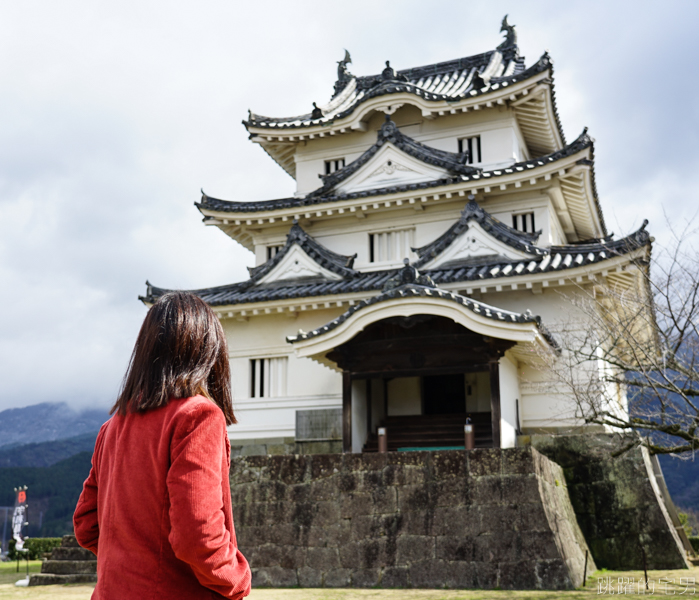 [愛媛宇和島景點]宇和島城–面對豐後水道 日本僅存江戶時代前建造12座天守閣之一 ，看海全木製天守閣 僅此一家  愛媛自駕行程 四國旅遊景點