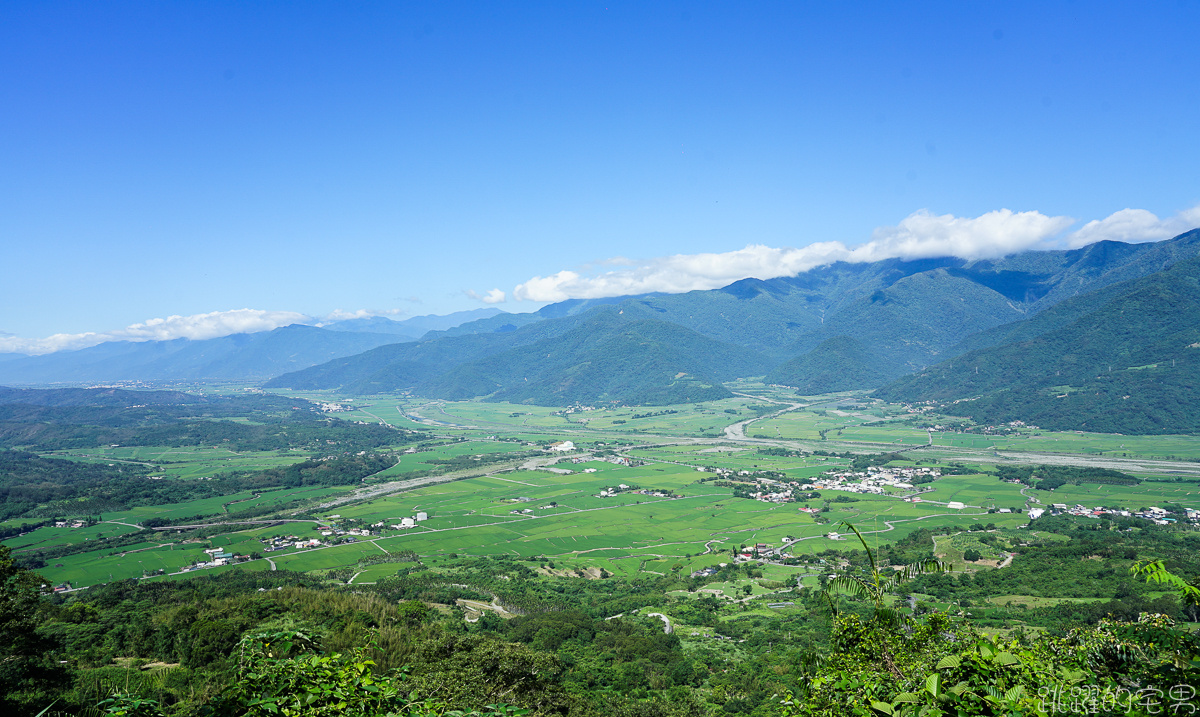 [花蓮景點] 六十石山我獨享! 登高望遠 一次看盡花東縱谷山清水秀美景 沒金針花都美到不行的無人秘境