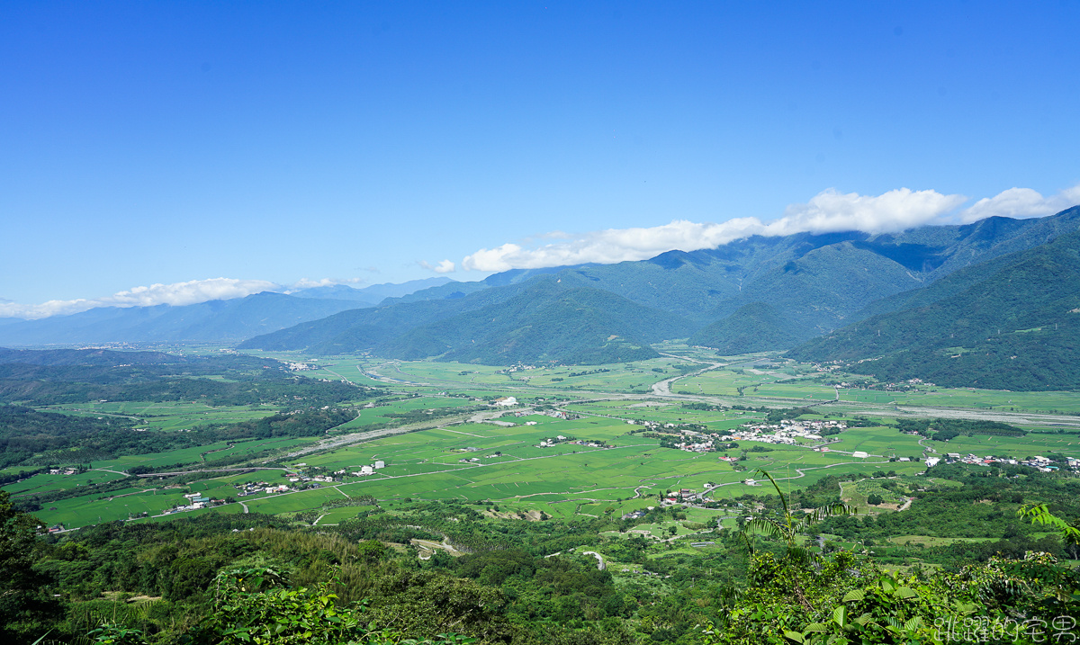 [花蓮景點] 六十石山我獨享! 登高望遠 一次看盡花東縱谷山清水秀美景 沒金針花都美到不行的無人秘境