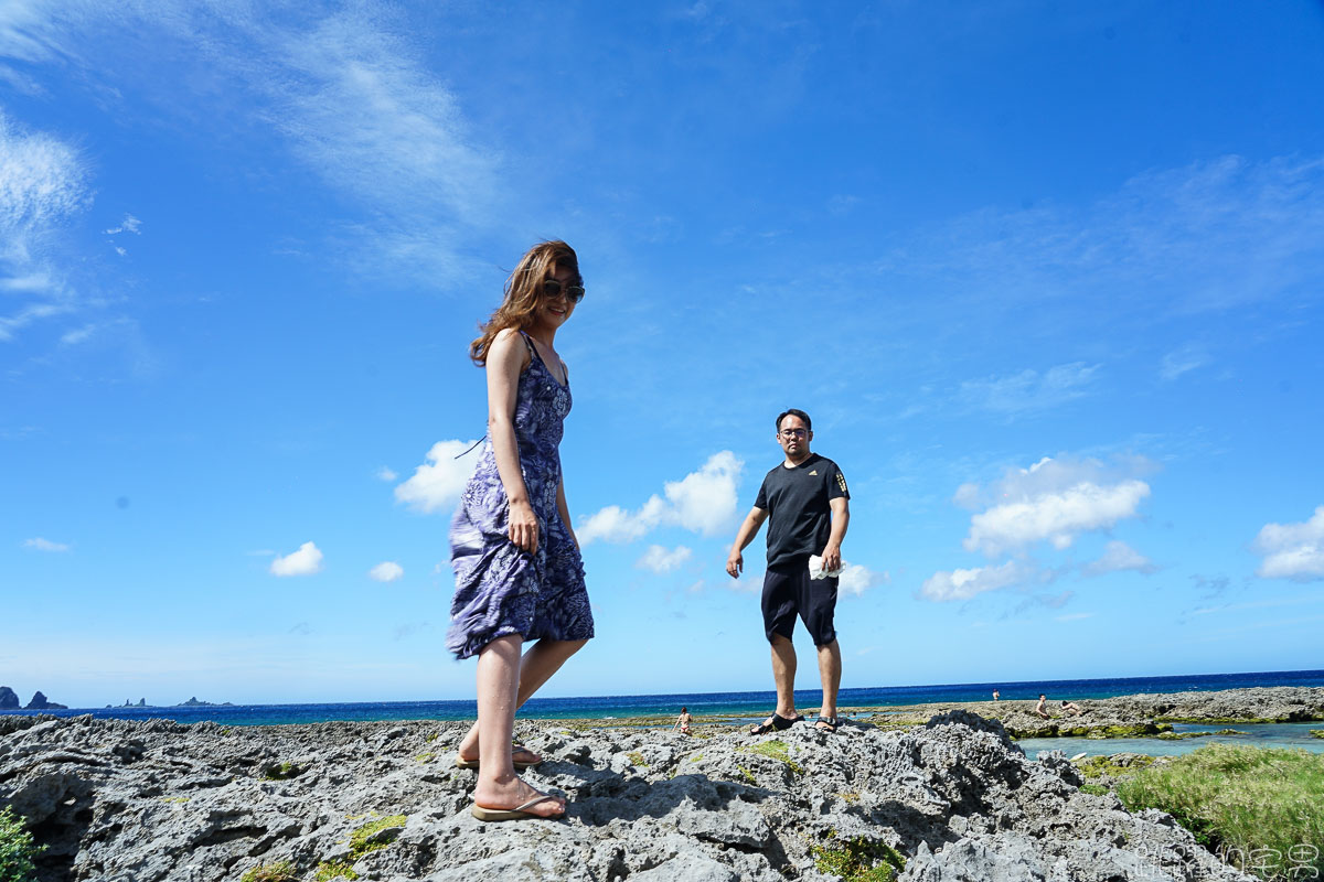 [蘭嶼旅遊] 野銀冷泉- 自然湧出沁涼冷泉與夢幻藍海大自然美麗景象 IG網美蘭嶼必去景點  淺水區親子戲水也很適合 蘭嶼景點推薦