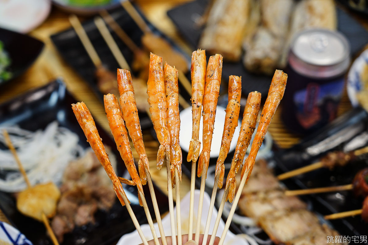 [花蓮美食] 串串燒開分店 空間寬暢好停車 花蓮中山路串串燒  滋味豐富值得一吃 花蓮海鮮也能吃得到 鄰近東大門夜市 花蓮宵夜 花蓮燒烤