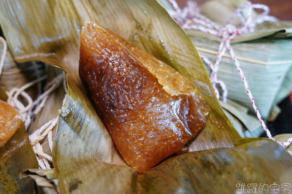 [花蓮美食]吉鄉好粽-花蓮鹼粽哪裡買 中元普渡供品拜拜鹼粽、紅豆鹼粽  冰涼Q彈夏天吃超讚 整串拜誠心又吉利 花蓮粽子