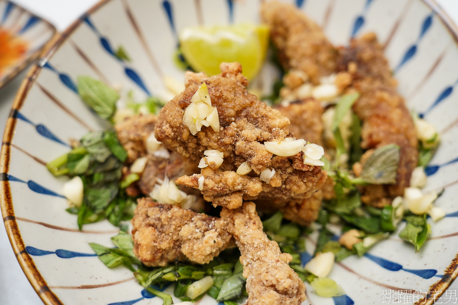 [花蓮吉安美食]宜蘭香炸螃蟹鹹酥雞慶豐店-超過30年花蓮鹹酥雞-宜蘭香炸螃蟹開分店，招牌炸螃蟹，必點滷炸豆包、檸檬三角骨，居然還有泰式酸辣蝦  花蓮宵夜