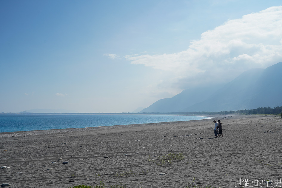 [花蓮新城景點]曼波海灘-享受海天一色花蓮海景，靜謐浪漫，讓人心曠神怡，花蓮看海景點不只七星潭，花蓮景點推薦