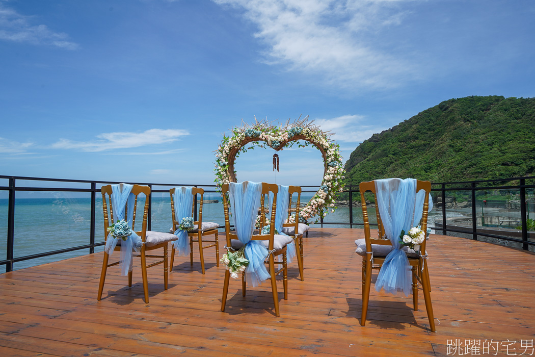 [花蓮景觀餐廳]海明漾泰式料理景觀餐廳-磯崎海水浴場化身為峇里島餐廳，無敵海景還有發呆亭，真的是超美的，花蓮戶外婚禮