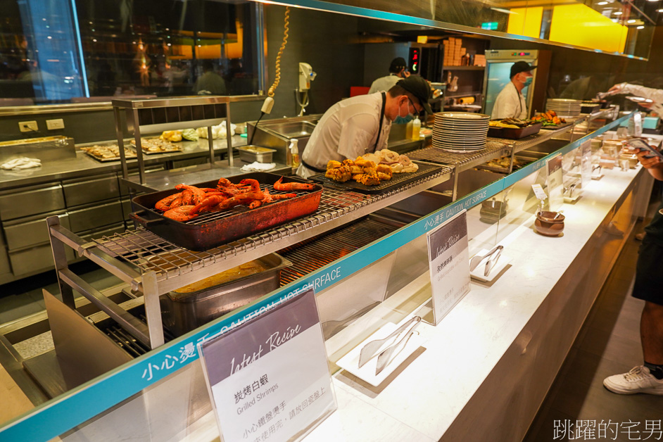 台北吃到飽「寒舍艾美探索廚房」必吃炭烤牛肉、烤香魚、現煎安格斯黑牛排，信義區吃到飽