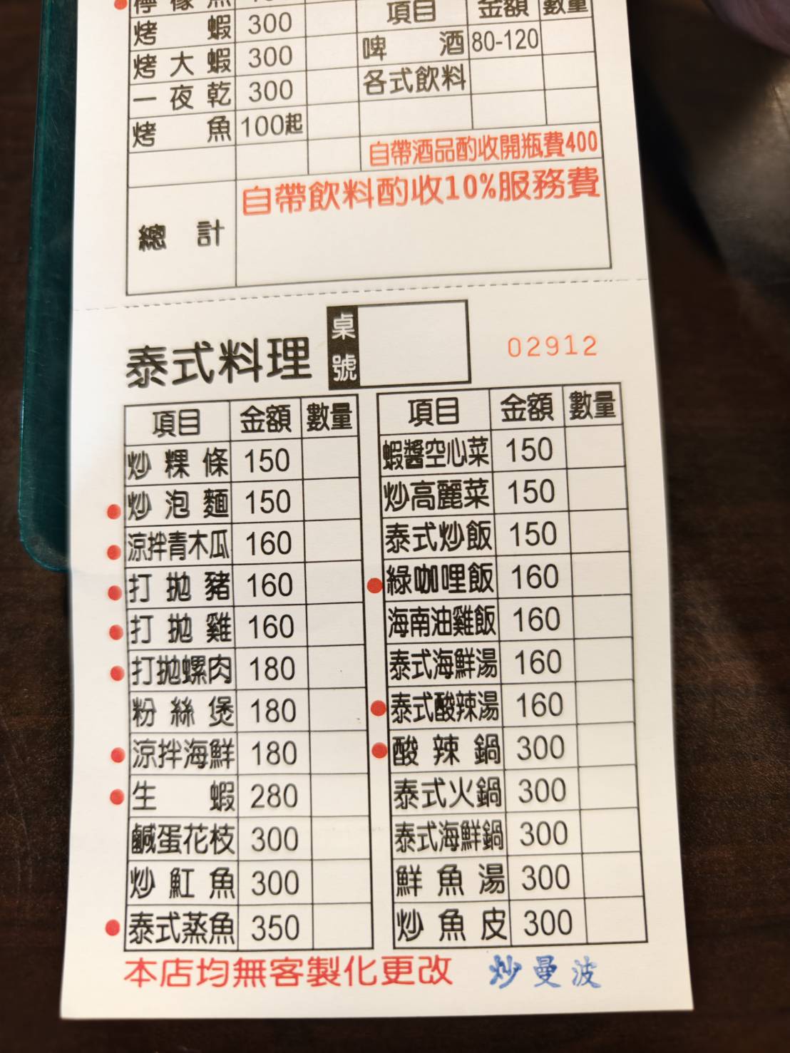 [花蓮美食推薦]米噹泰式燒烤-花蓮海鮮居然烤整隻鬼頭刀，泰式烤肉超好吃，花蓮泰式料理，花蓮宵夜、米噹泰式燒烤菜單