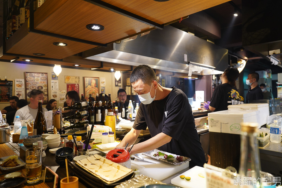 [松江南京居酒屋]豚知焼とん道場-氣氛極好的中山區居酒屋推薦，絕對會再去!! 必吃醬烤雞肝、明太子雞腰內肉