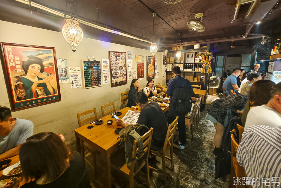 [松江南京居酒屋]豚知焼とん道場-氣氛極好的中山區居酒屋推薦，絕對會再去!! 必吃醬烤雞肝、明太子雞腰內肉