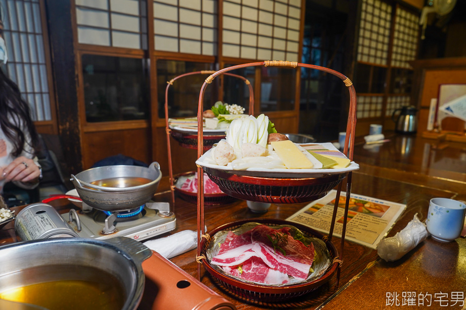 [鳥取美食]倉吉白壁土蔵群的百年老店「町屋清水庵」1次吃到12種麻糬火鍋、麻糬控必吃!! 刺身海鮮井、日本和牛，倉吉美食