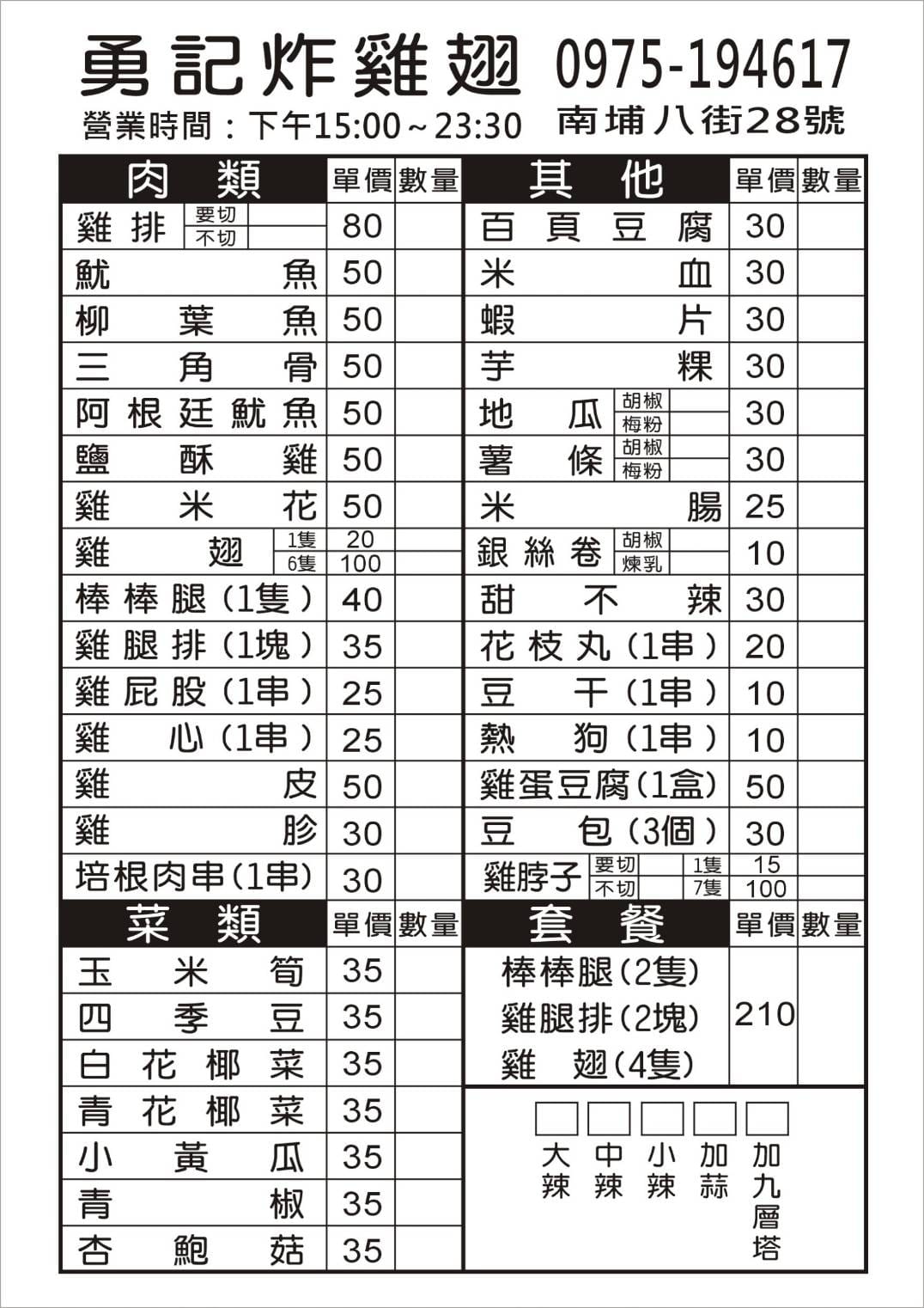 [花蓮吉安美食]勇記炸雞翅-6隻雞翅只要100元，重點好吃又不油，雞皮更是酥脆必點，花蓮鹹酥雞