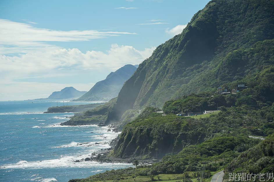 [花蓮豐濱景點]大石鼻山步道-延綿棧道海天一色絕美海景，最美豐濱IG景點，只要花不到15分鐘就可以上來，根本是C/P值破表的花蓮看海景點!