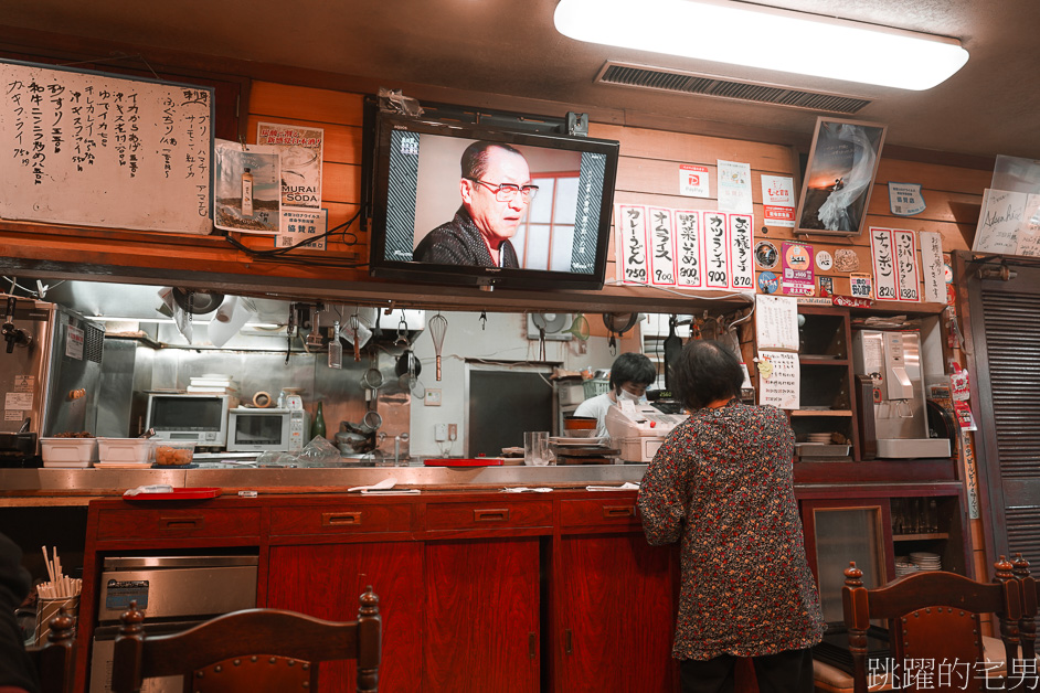 [鳥取倉吉美食]レストラン三日月「倉吉老街60年老店」滿滿日本老店的懷舊感，必吃鐵板漢堡排、牛骨拉麵