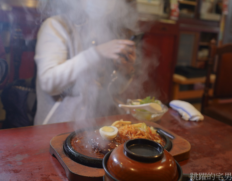 [鳥取倉吉美食]レストラン三日月「倉吉老街60年老店」滿滿日本老店的懷舊感，必吃鐵板漢堡排、牛骨拉麵