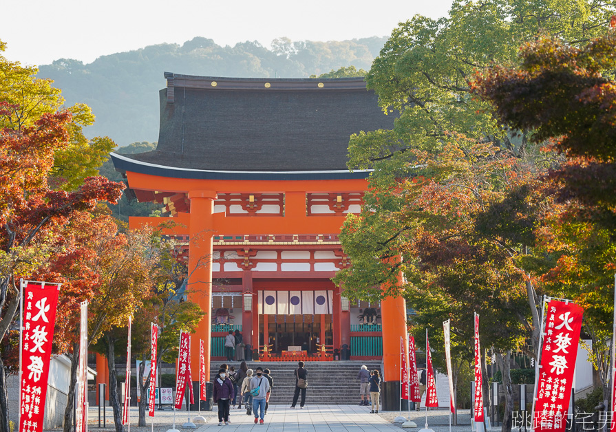 京都景點「伏見稻荷大社」山中萬座「千本鳥居」空無一人充滿神秘感