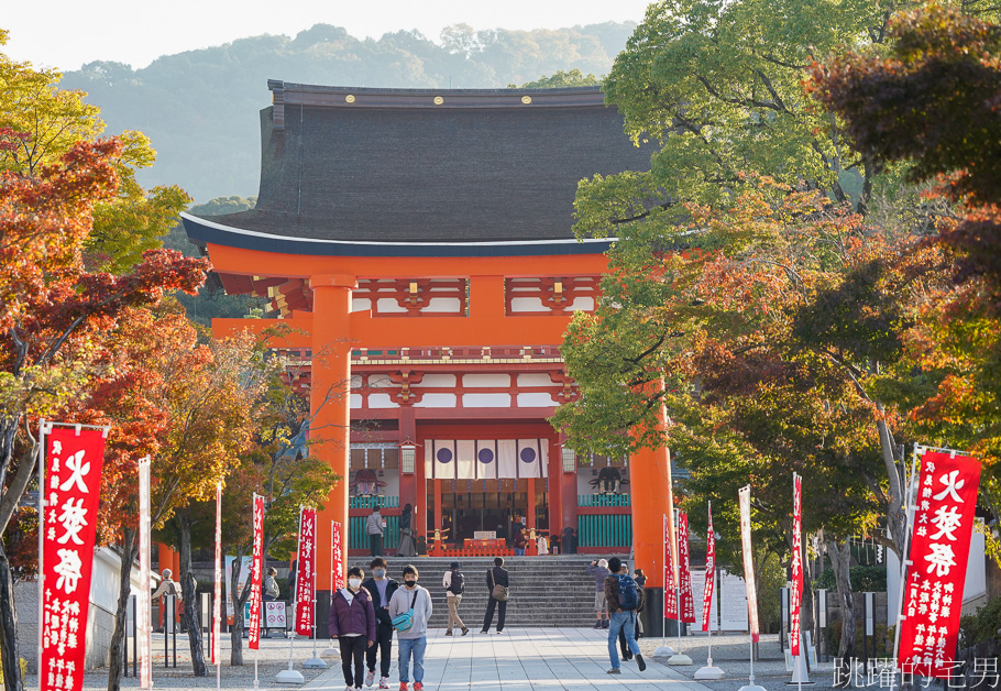 京都景點「伏見稻荷大社」山中萬座「千本鳥居」空無一人充滿神秘感