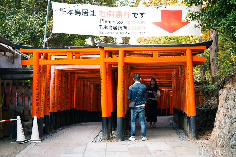 京都景點「伏見稻荷大社」山中萬座「千本鳥居」空無一人充滿神秘感