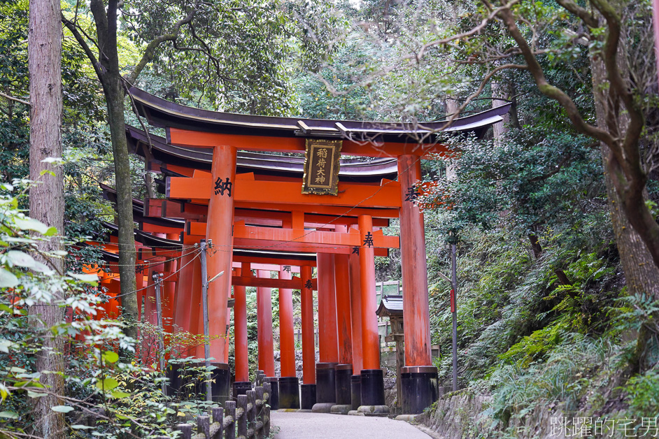 京都景點「伏見稻荷大社」山中萬座「千本鳥居」空無一人充滿神秘感