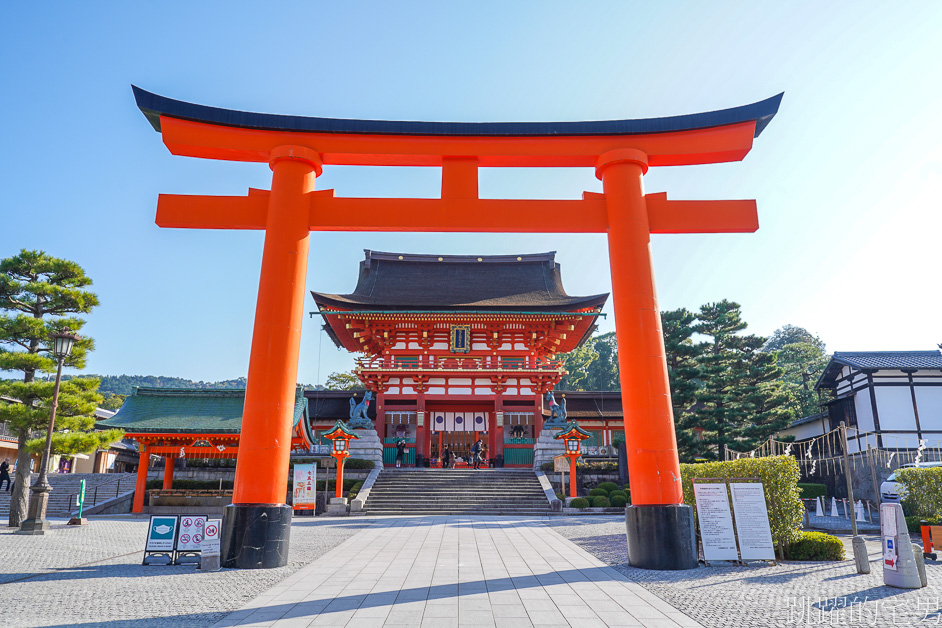 京都景點「伏見稻荷大社」山中萬座「千本鳥居」空無一人充滿神秘感