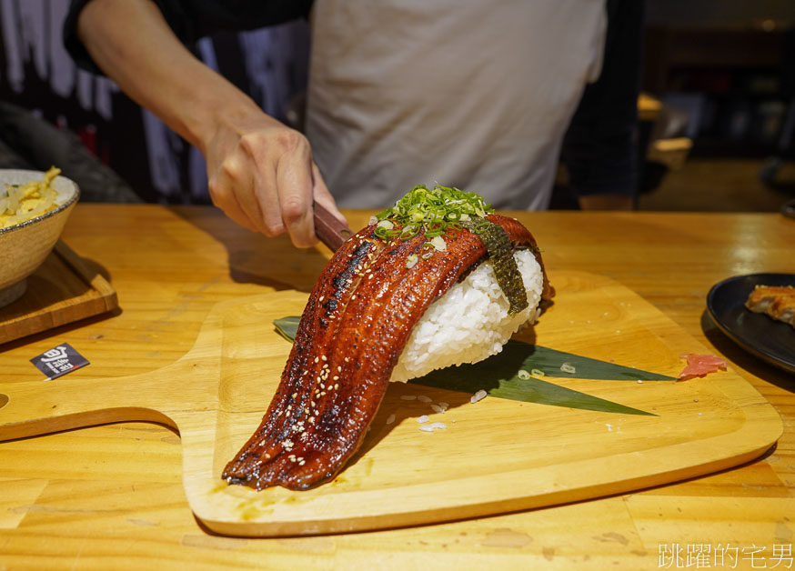 [花蓮吉安美食]旬壽司-超狂「巨無霸鰻魚壽司」一整條鰻魚看了就是爽，旬壽司菜單