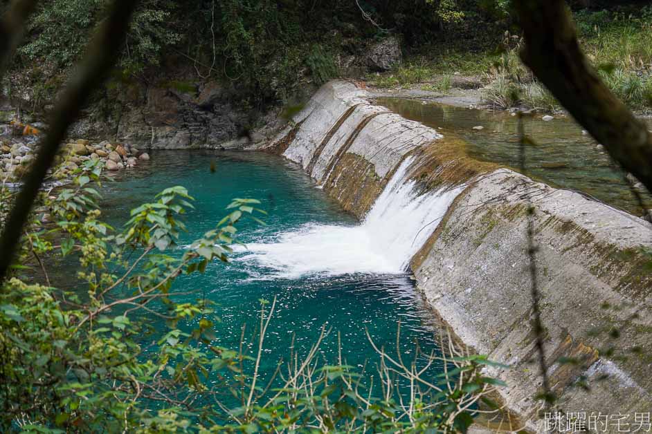 太魯閣景點「砂卡噹步道」沁藍溪水靜謐而神祕，步道平緩景色優美，太魯閣親子步道，太魯閣必走步道，太魯閣步道推薦