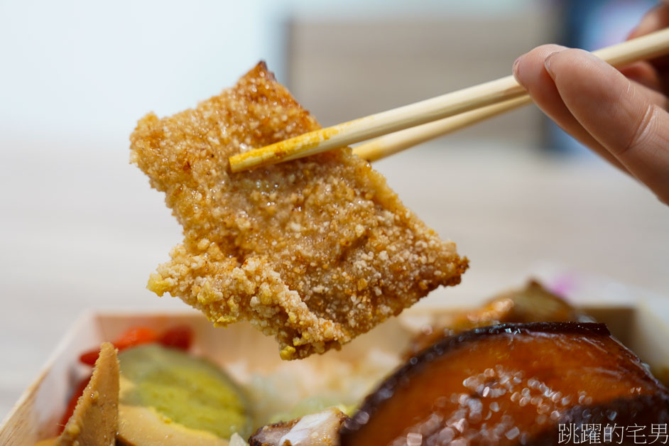 [花蓮美食]吉福池上便當-這家花蓮便當必吃控肉，隱藏菜單可以吃到全部主菜喔