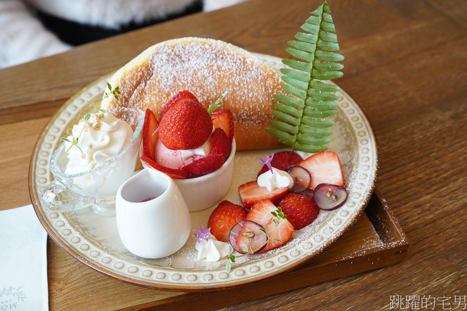 [花蓮美食]小巷茉莉MôLi Café-舒芙蕾鬆餅好好吃，環境舒服質感好，花蓮咖啡廳推薦，小巷茉莉菜單2023