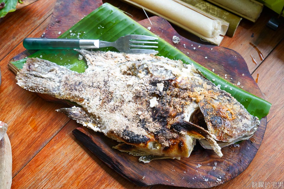 [秀林美食]巴奇克原民餐廳-花蓮原住民風味餐，第一次吃到拔絲小米麻糬， 烤竹雞肉質鮮嫩非常好吃!  花蓮原住民餐廳