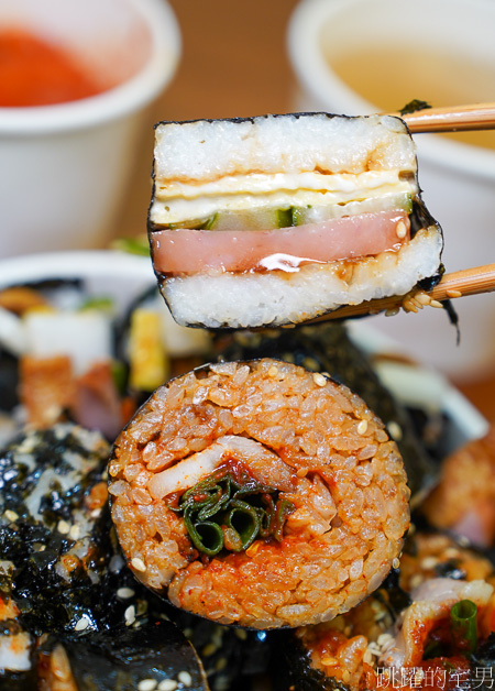 [花蓮美食]夫婦韓食堂부부한식당-花蓮韓式料理推薦，韓式飯捲、泡菜必須吃起來，用餐時間人多須預訂