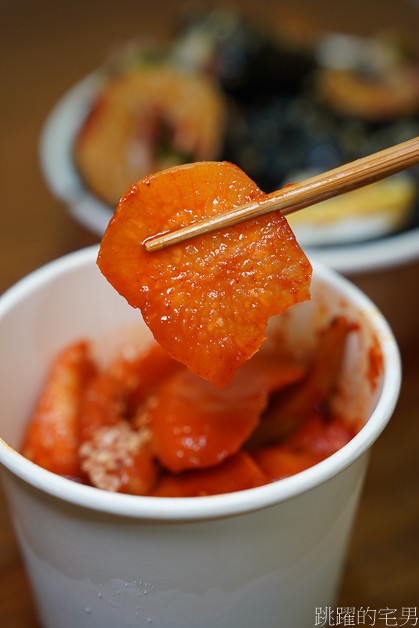 [花蓮美食]夫婦韓食堂부부한식당-花蓮韓式料理推薦，韓式飯捲、泡菜必須吃起來，用餐時間人多須預訂