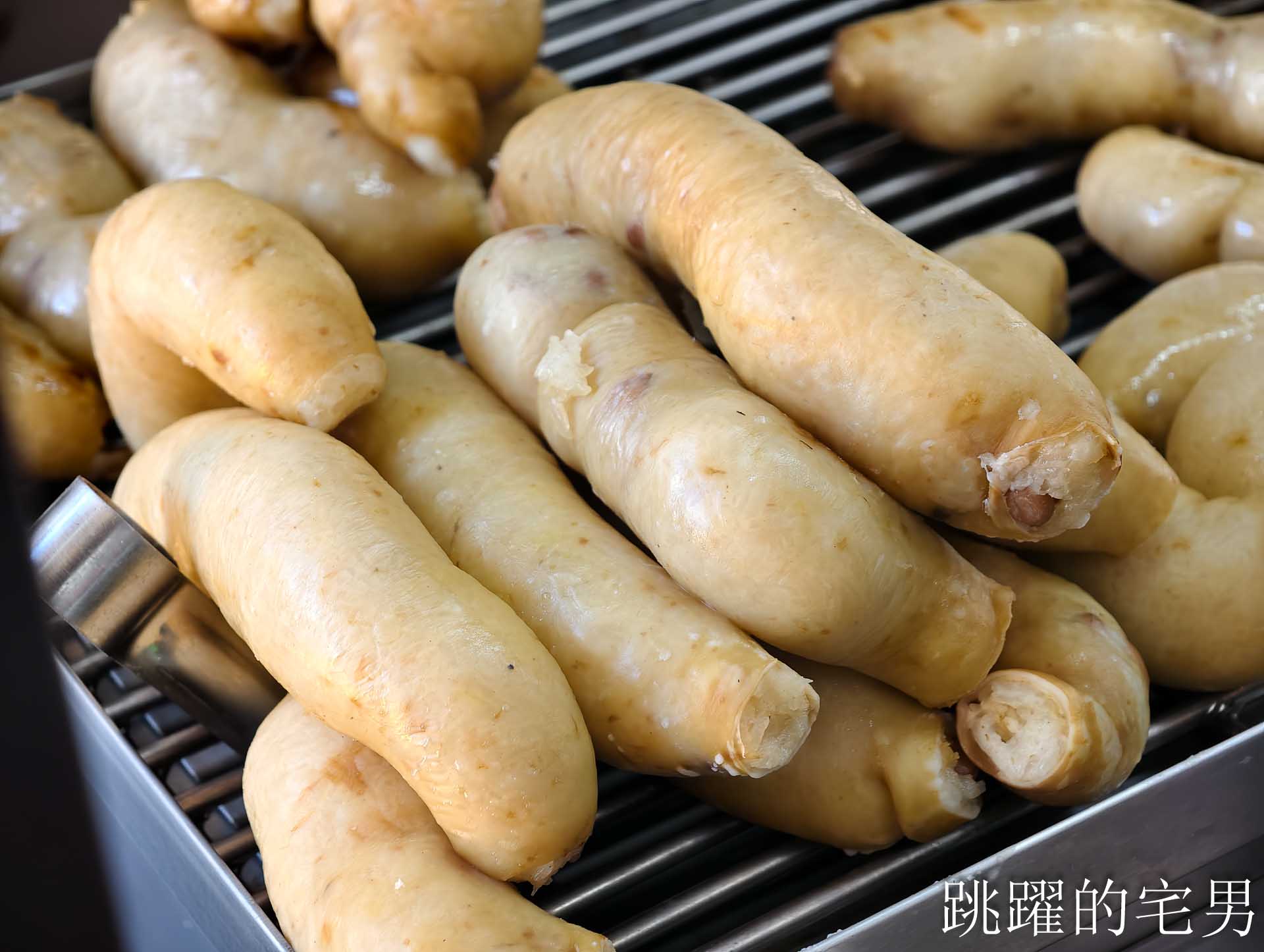 [花蓮美食]福建街香腸-朋友來我一定帶來吃花蓮50年老店香腸，大份糯米腸配酒香香腸，炭烤大腸頭超犯規