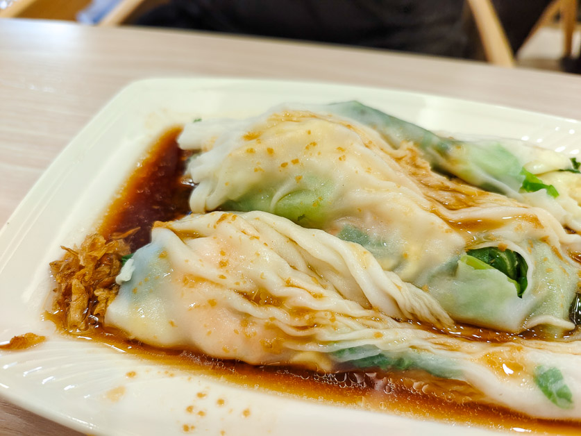 [花蓮美食]腸腸看廣式腸粉-原鮮蒸腸粉搬家改名，空間舒適冷氣涼，多種口味可選擇