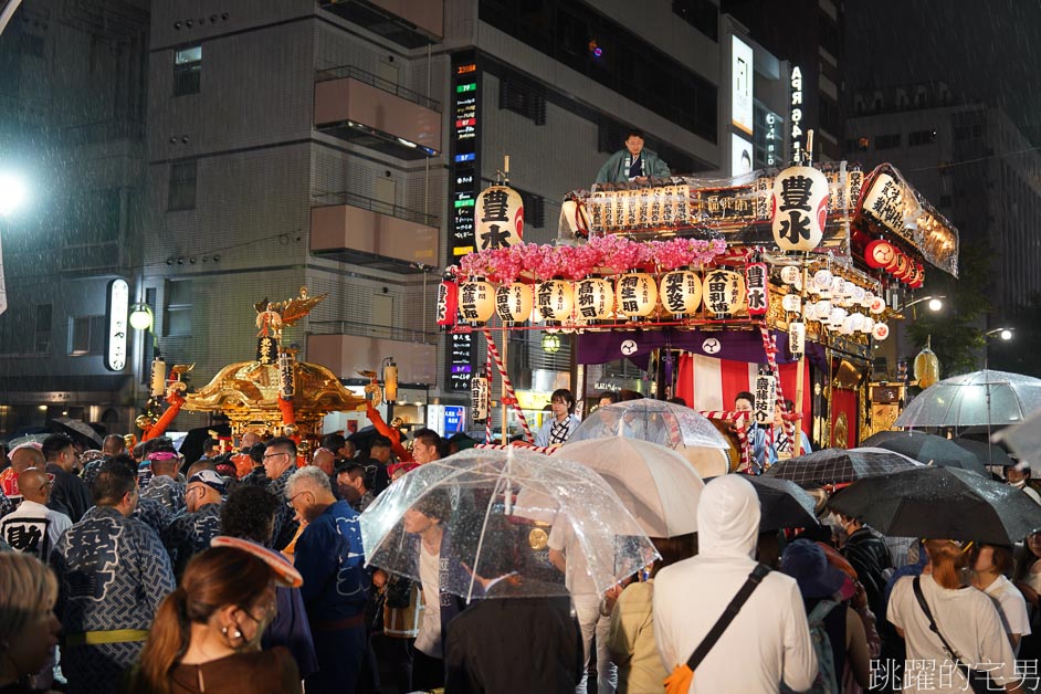 巧遇北海道祭典，狂雨依舊賣力，紀錄生活，札幌中島公園站，札幌祭り，北海道札幌旅遊，薄野北祭會，薄野祭，豐水