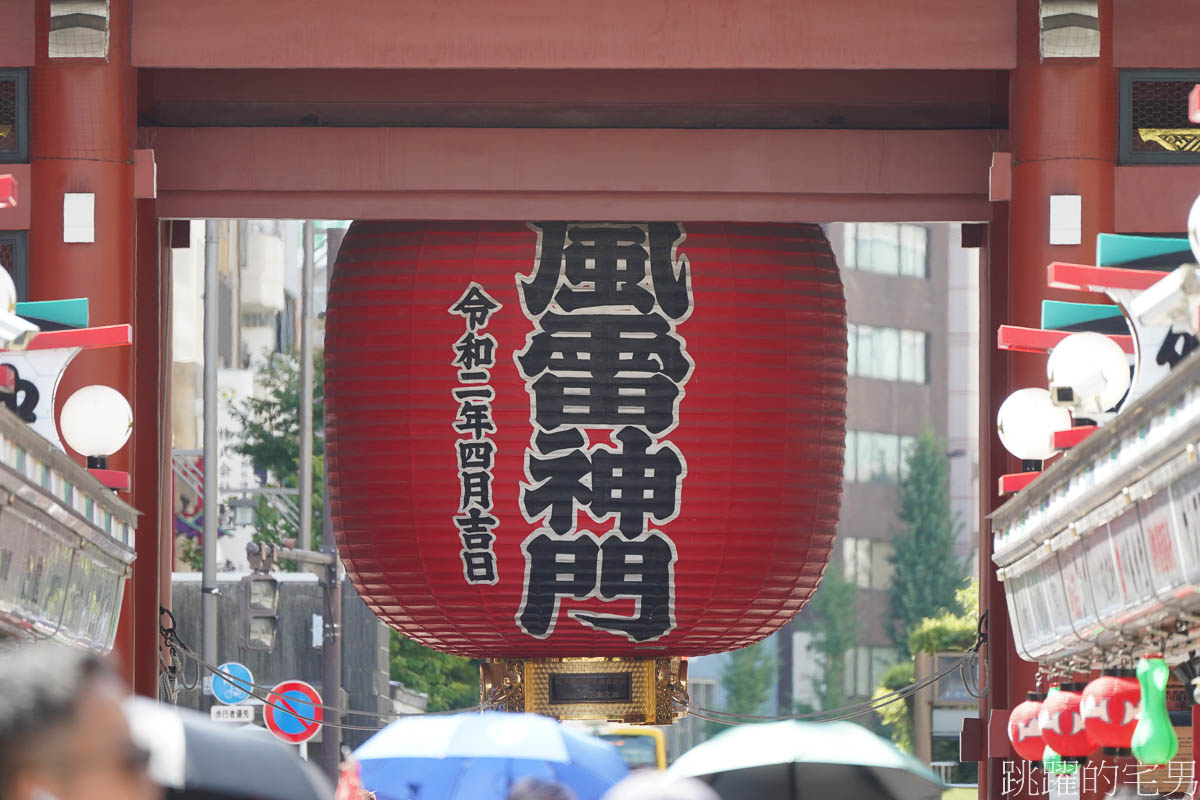 東京必去景點「淺草寺」全世界觀光客都在這，但是沒去過就是沒去過，增長見聞才是旅行的目的，淺草文化觀光中心高處俯瞰金龍山淺草寺全景