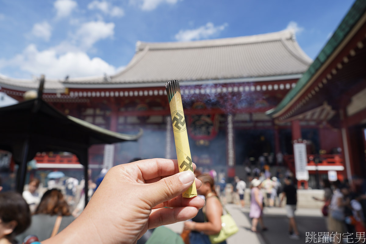 東京必去景點「淺草寺」全世界觀光客都在這，但是沒去過就是沒去過，增長見聞才是旅行的目的，淺草文化觀光中心高處俯瞰金龍山淺草寺全景