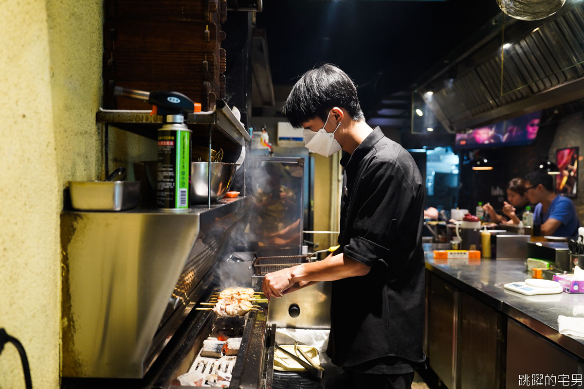 [海山站美食]大山吉町燒烤居酒屋土城店「ASAHI生啤酒居然只要58元」還免收服務費，居酒屋還有提供燒肉 ，土城美食吃起來