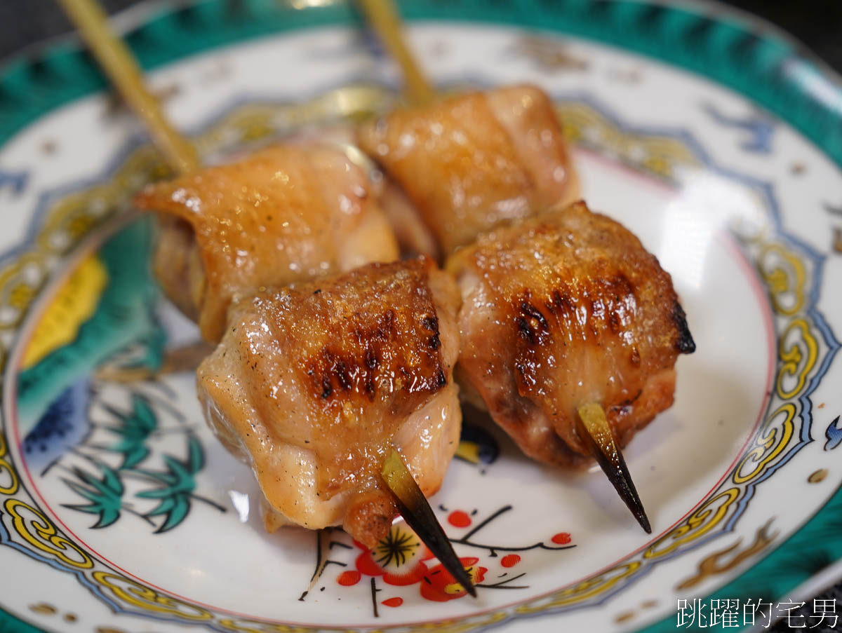 [花蓮居酒屋]參火木牛排x燒鳥-雞肉居然能作出22種部位串燒，雞腿牡蠣肉、 雞菲力、振袖、甚至還有提燈，超有特色，絕對是花蓮燒鳥推薦! 花蓮宵夜