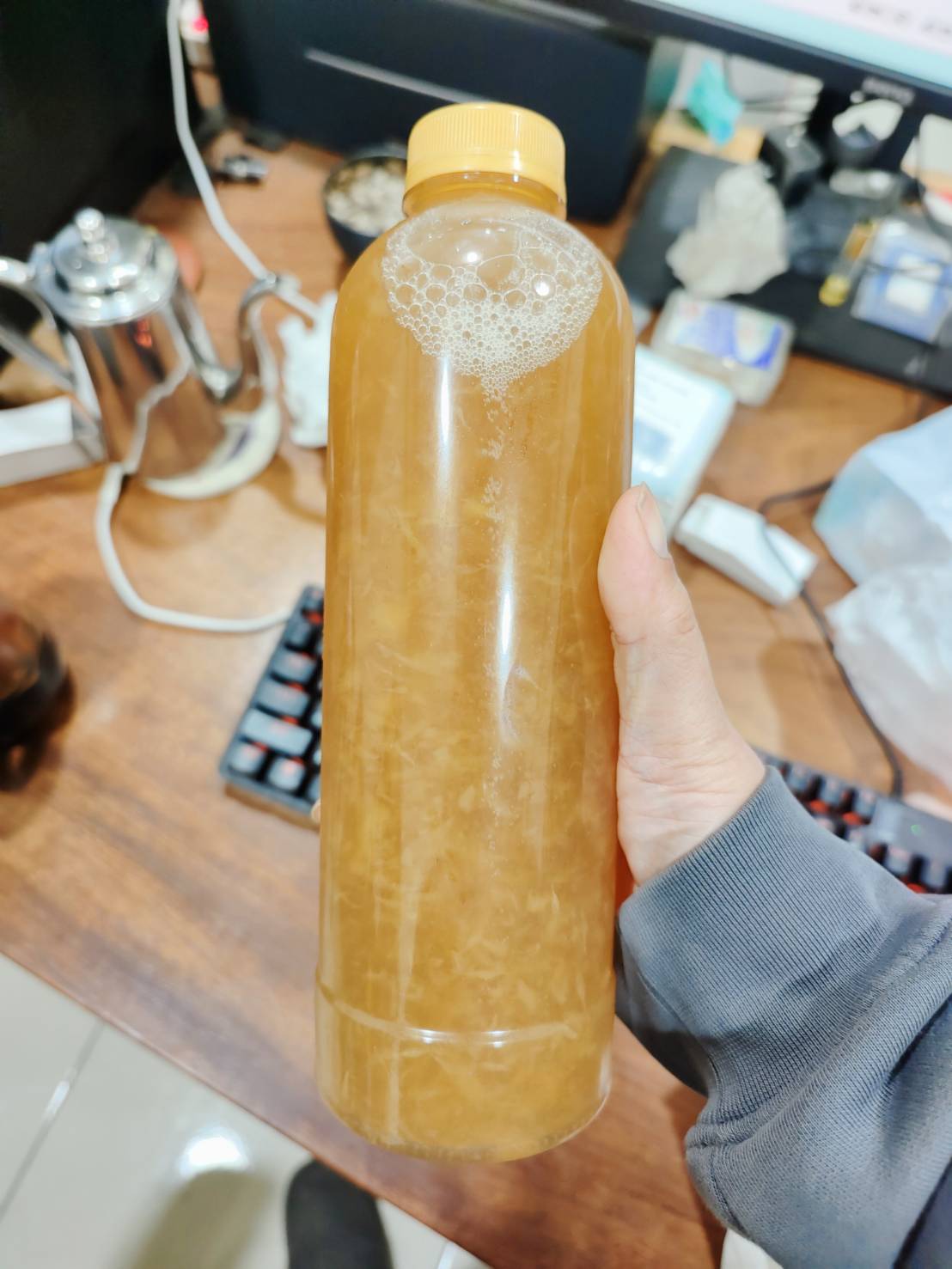 [花蓮飲料店]打手果汁Juice man-鳳梨果茶濃郁好喝