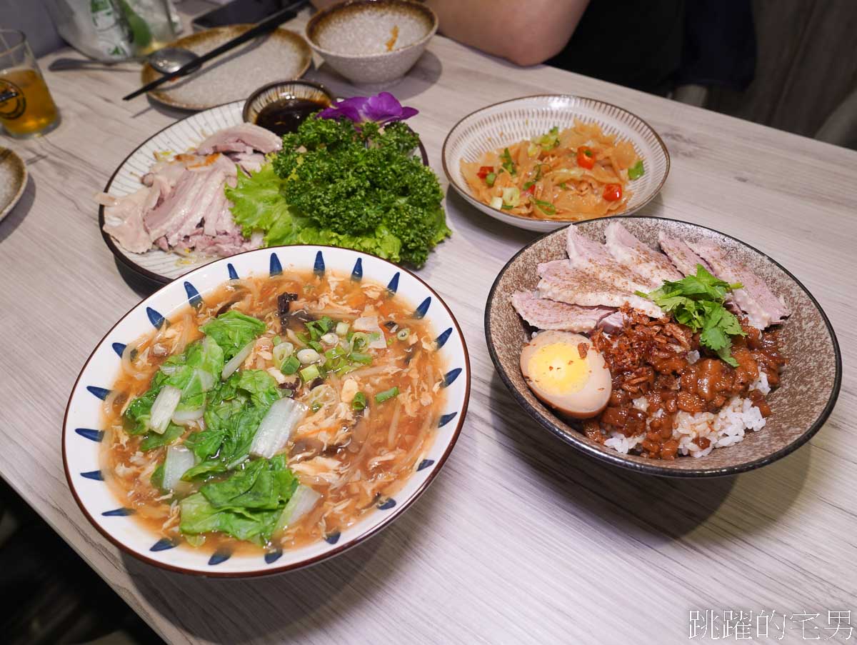 [吉安美食]壽豐小吃慶豐店-整個愛上這家花蓮熱炒滷肉飯!  無骨鵝肉、濃郁蒜頭雞湯也不能錯過