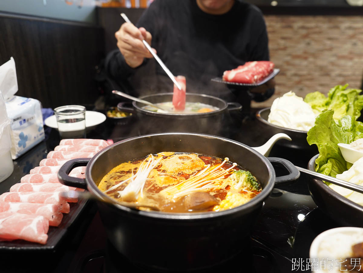 [花蓮美食]巴大爺鍋物-花蓮麻辣火鍋多人鍋提供鴨血吃到飽，個人鍋滷肉飯吃到飽，還有提供包廂