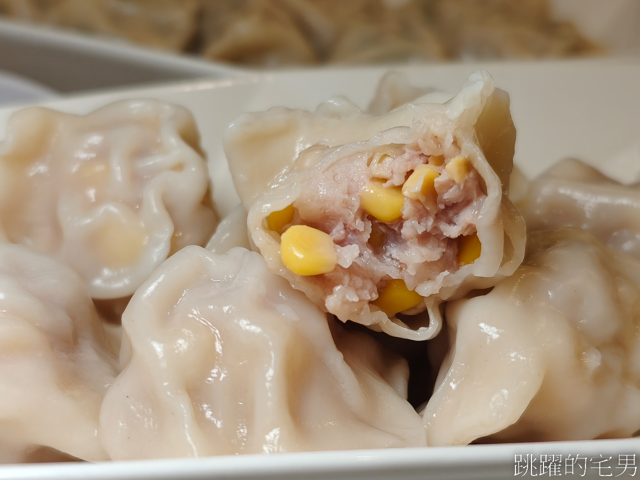 [花蓮美食]樂多廚房-這家花蓮水餃內餡紮實，口味還多達7種，炸彈蔥油麵樸實滋味越吃越好吃，辣椒認真辣，千萬別加太多，民國路美食