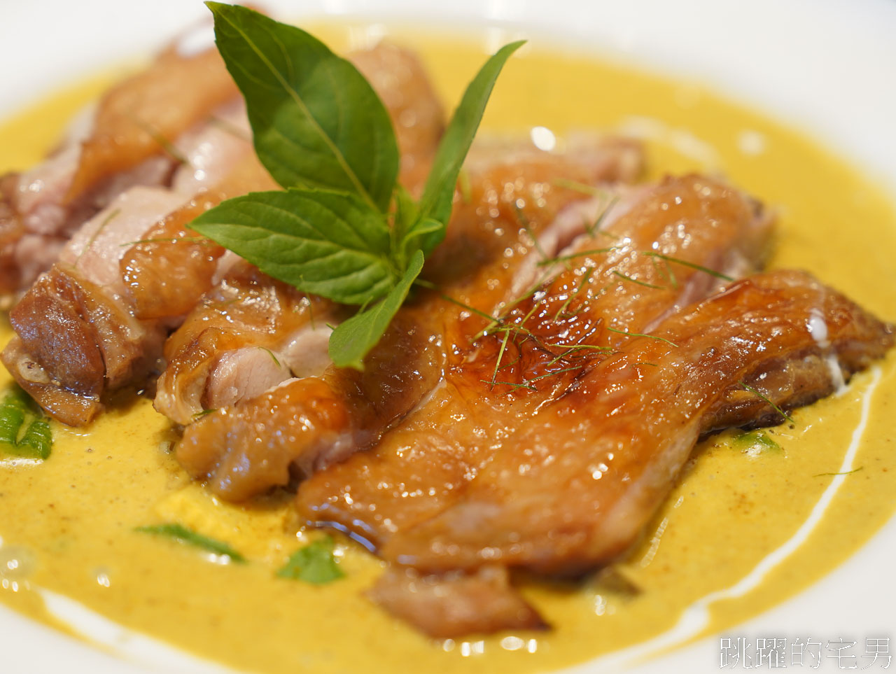 2024花蓮泰式料理「香茅廚房Lemongrass Kitchen」手工醬汁味道濃厚，黃咖哩完全是我的菜，軟殼蟹炸得極好! 還是花蓮寵物友善餐廳，花蓮美食