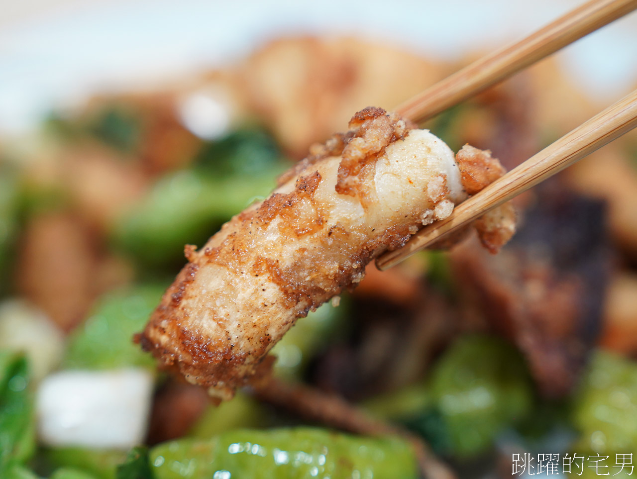 [花蓮鹹酥雞]阿亮香雞排德安店-你們有吃過魷魚蛋嗎? 週末限定