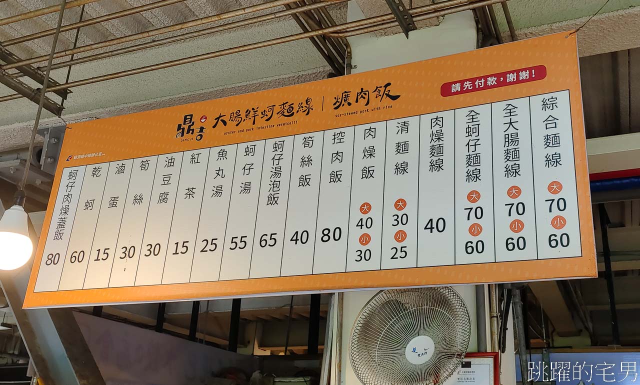 [花蓮早餐推薦]鼎吉大腸鮮蚵麵線/爌肉飯-這家蚵仔超大顆又鮮美 雙料大腸麵線必吃 花蓮重慶市場美食